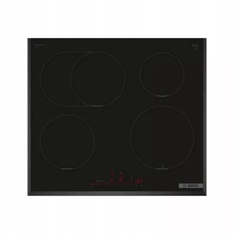 Bosch PIF651HC1E placa de inducción, 4 zonas, CombiZone, PerfectFry Plus, Home Connect, 7,4 kW, negra