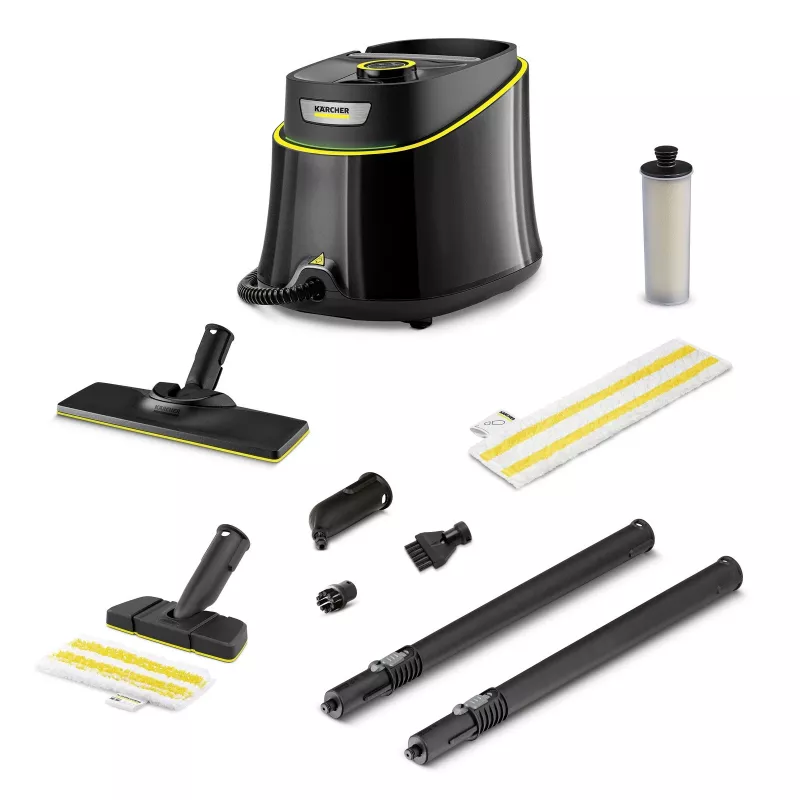 Kärcher 1.513-436.0 limpiador a vapor limpiador a vapor de cilindro 1 L 1900 W negro