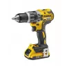 Atornillador a batería DeWalt DCD796D2-QW 18V Li-Ion, 2x2Ah, portabrocas de cambio rápido 13 mm, función de percusión, 1,6 kg