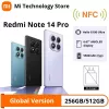 Xiaomi Redmi Note 14 Pro 4G teléfono inteligente 8 GB RAM 256 GB, 6,67" AMOLED, 200 MP, 5500 mAh, Dual SIM híbrida, Android 14, azul océano