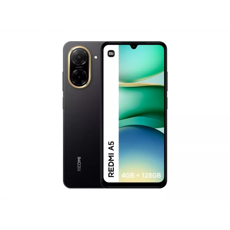 Xiaomi Redmi A5 17,5 cm (6,88 pulgadas) Dual SIM Android 15 Go Edition 4G USB Type-C 4 GB 128 GB 5200 mAh negro