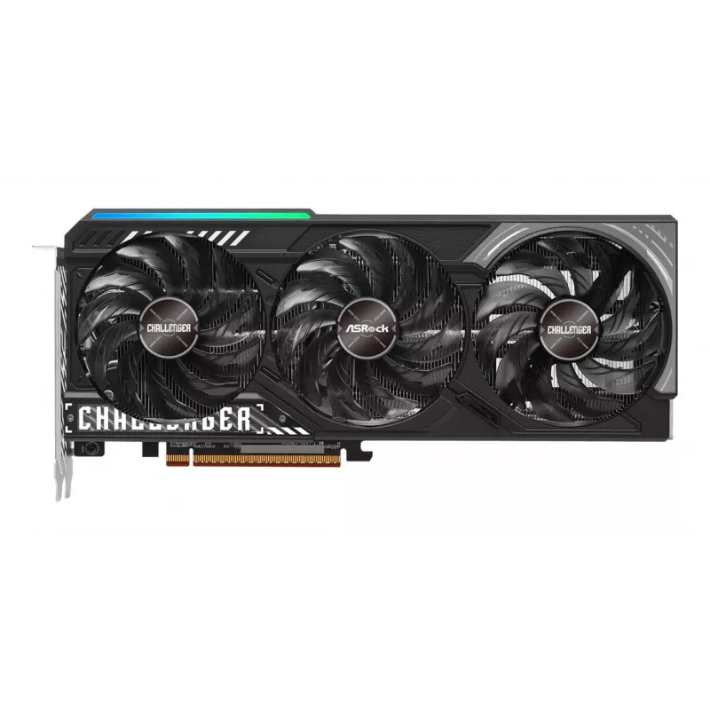 Tarjeta gráfica ASRock Challenger Radeon RX 9070 — 16 GB GDDR6, 256 bits, PCIe 5.0, 3x DisplayPort 2.1a + HDMI 2.1b