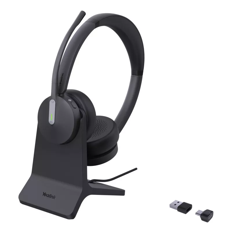 Yealink BH70 Dual con base de carga Teams USB-C/a auricular