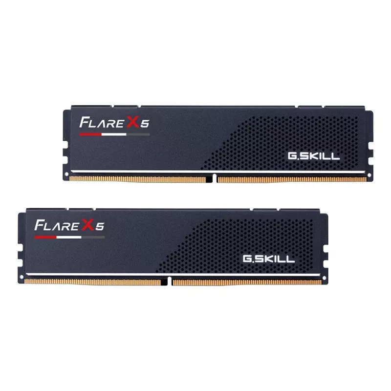 DIMM 64 GB DDR5-6000 (2x 32 GB) Dual-Kit, memoria RAM negra, F5-6000J2836G32GX2-FX5, Flare X5, AMD EXPO