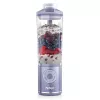 Batidora portátil Ninja BC251EULD — recipiente de 0,57 L, batería 11,1 V, cuchillas de acero inoxidable, lavanda/transparente