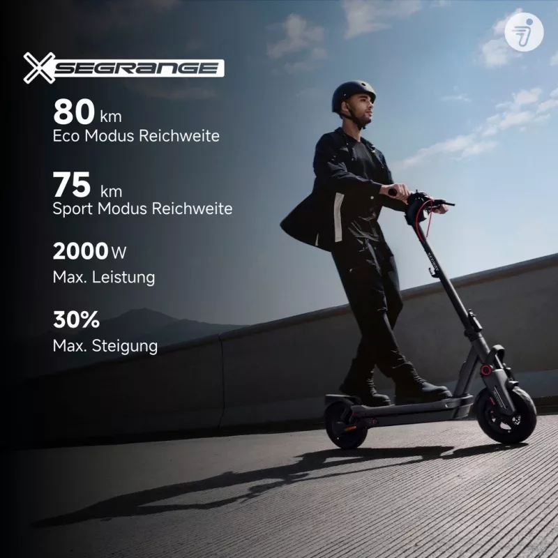 Patinete clásico Segway Ninebot MAX G3 D Negro Gris Rojo