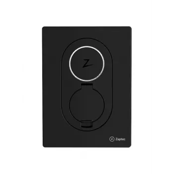 Zaptec Go caja de carga 22 kW Type 2 WiFi y 4G asfalto negro