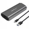 Carcasa | caja NV2271 para disco M.2 SSD | SATA | NVMe | USB-C | 2TB