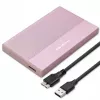 Carcasa para SSD HDD 2,5 pulgadas, SATA, USB 3.0, 2 TB
