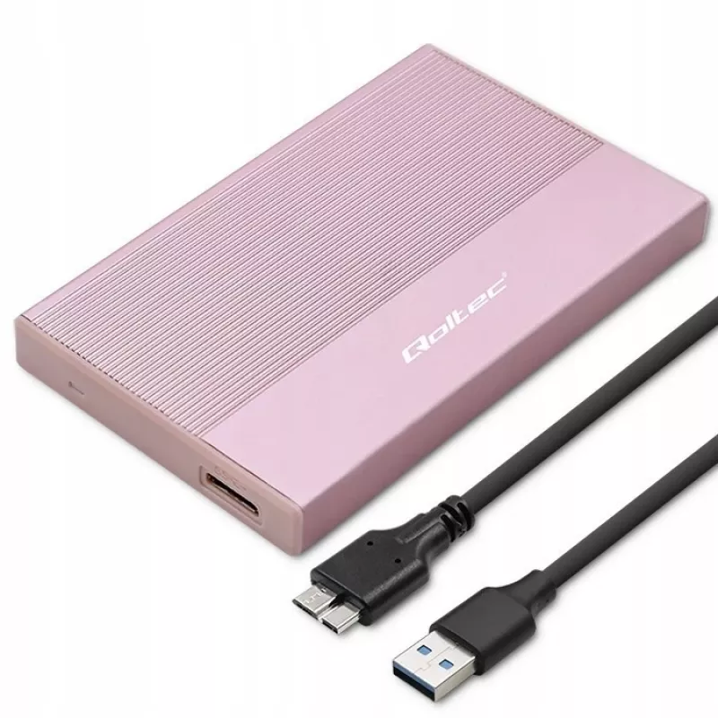 Carcasa para SSD HDD 2,5 pulgadas, SATA, USB 3.0, 2 TB