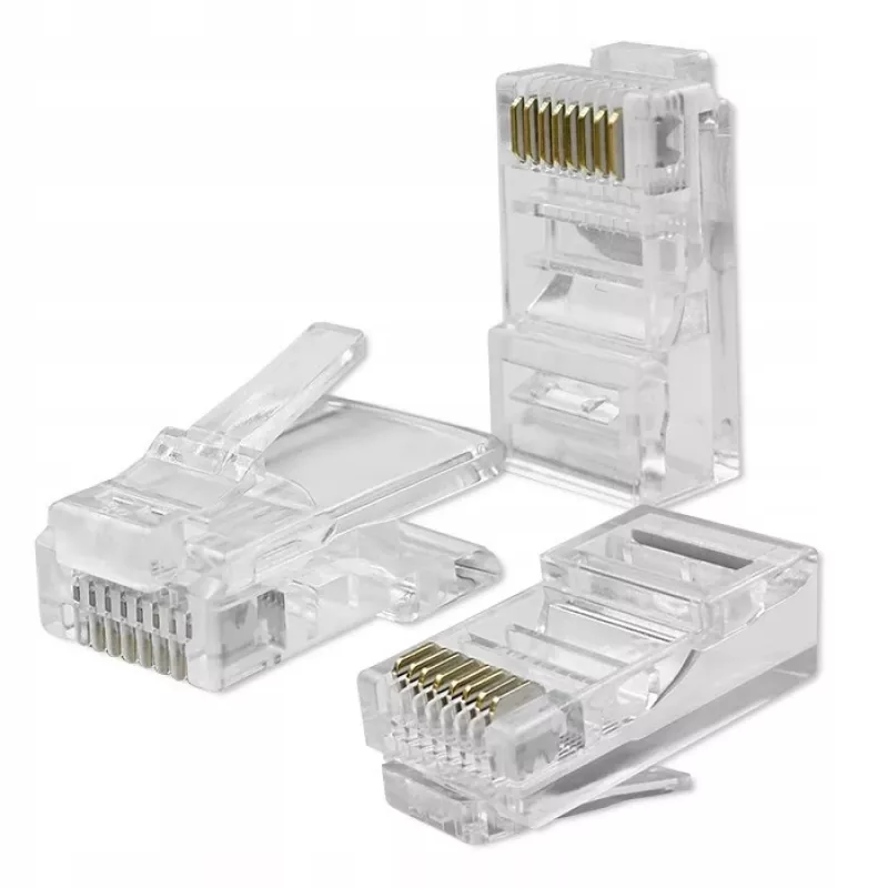 Conector RJ45 modular QOLTEC 54550 CAT5e UTP, pack de 100