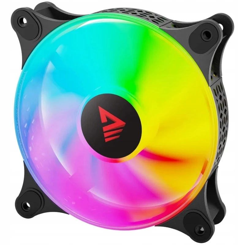 Ventilador de carcasa SAVIO Blast 120mm ARGB PWM - Negro