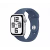 Apple Watch SE GPS 40mm Caja de aluminio plateada con correa deportiva Denim