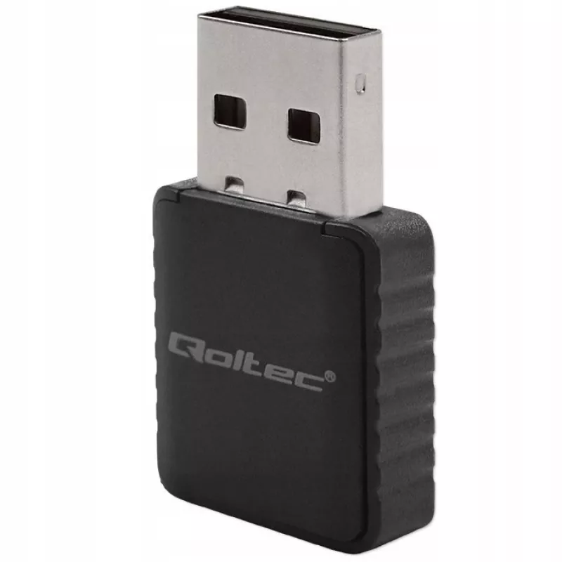 Adaptador USB inalámbrico QOLTEC 56988 Dual Band 1300Mbps USB 3.0