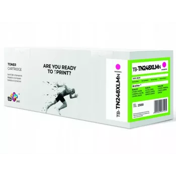Tóner para Brother TN248XLM TB-TN248XLMN 100% nuevo magenta