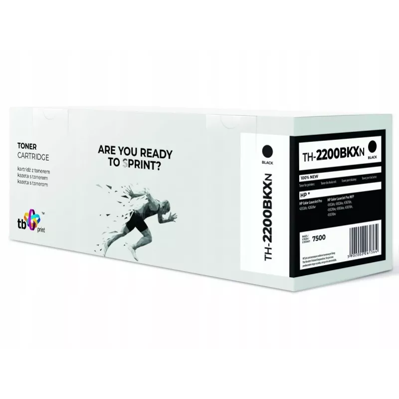 Tóner para HP Color LaserJet Pro 4202 W2200X TH-2200BKXN 100% nuevo negro