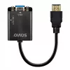 Adaptador HDMI-VGA con audio AK-76 Savio SAVAK-76