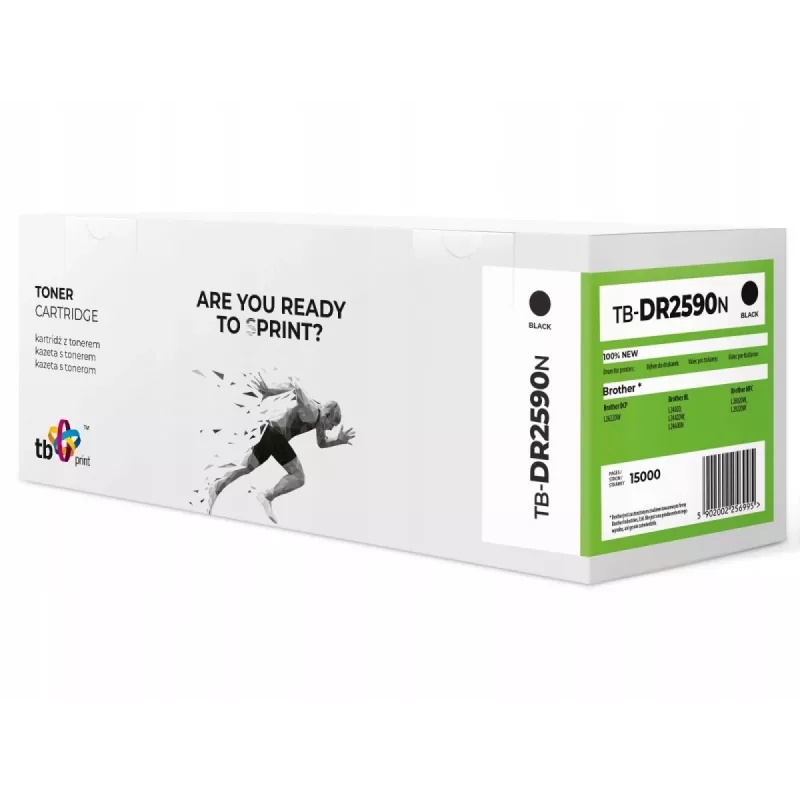 TB Print TB-DR2590N tambor para Brother DR2590, negro
