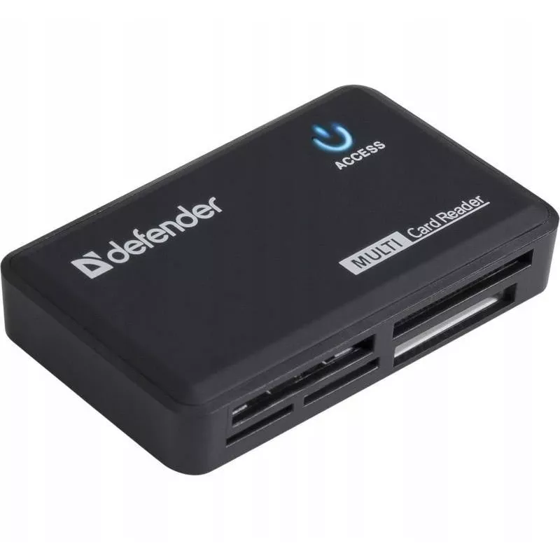 Lector de tarjetas Defender OPTIMUS USB 2.0 universal negro