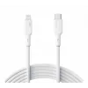 Cable de silicona blanco CB-SCL2 Lightning-USB-C USB Power Delivery USB-PD