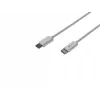 Cable Lightning (macho) -> USB-C (macho) 2 m MFi Prati blanco Natec NKA-2151
