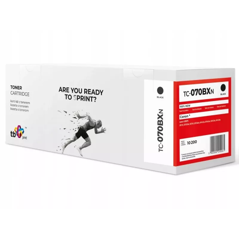 Tóner para Canon MF461 CRG070H TC-070BXN negro 100%