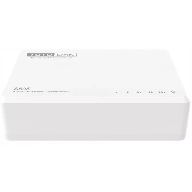 Switch no gestionado TOTOLINK S505-V5 5 Puertos Fast Ethernet 10/100 Blanco
