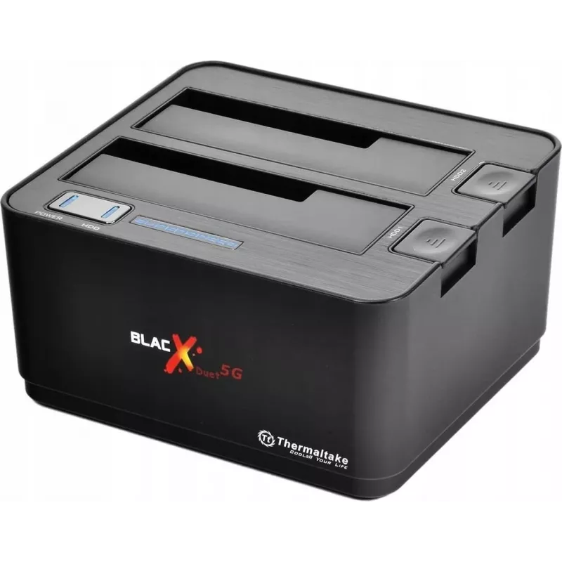 Base de acoplamiento Thermaltake 2.5/3.5 SATA USB 3.2 Gen 1 BlacX Duet 5G
