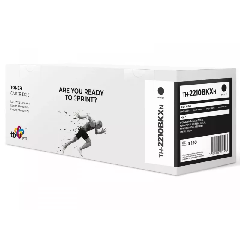 Tóner para HP Color LJ Pro M255 W2210X TH-2210BKXN 100% nuevo BK