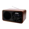 ELTRA MEWA radio de sobremesa analógica, FM/LW, negra