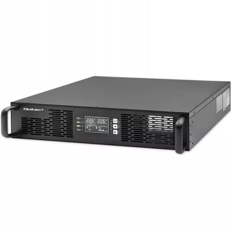 SAI Qoltec 52285 (sistema de alimentación ininterrumpida) doble conversión (online) 1 kVA 1000 W 2 salidas AC