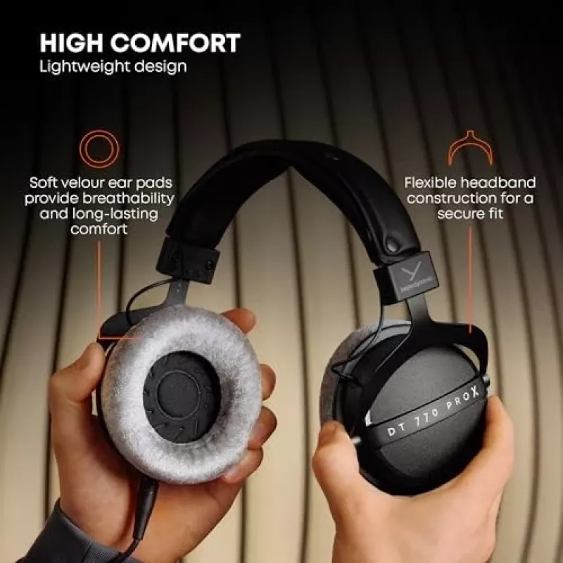 Beyerdynamic DT 770 PRO X Auriculares de estudio Over-Ear cerrados
