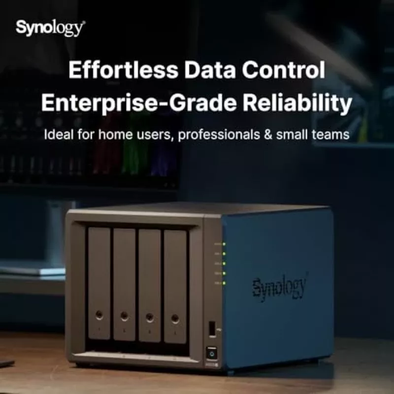 Synology DiskStation DS925+ Servidor NAS/almacenamiento Ryzen Embedded V1500B 4 GB DDR4 0 TB Negro