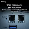 Synology DiskStation DS925+ Servidor NAS/almacenamiento Ryzen Embedded V1500B 4 GB DDR4 0 TB Negro