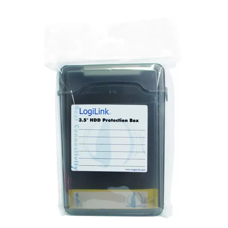 Funda de protección para disco duro LogiLink capacidad 1 disco duro (3.5