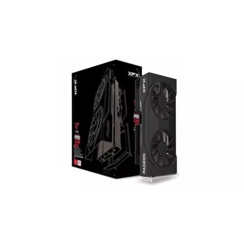 Tarjeta gráfica XFX Radeon RX 9060 XT 16GB GDDR6, PCIe 5.0, 128-Bit, 2048 SP, 270×124×48 mm