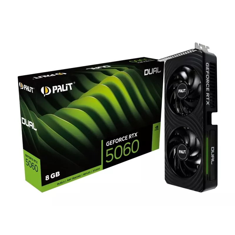 Palit GeForce RTX 5060 Dual 8GB GDDR7 Tarjeta gráfica
