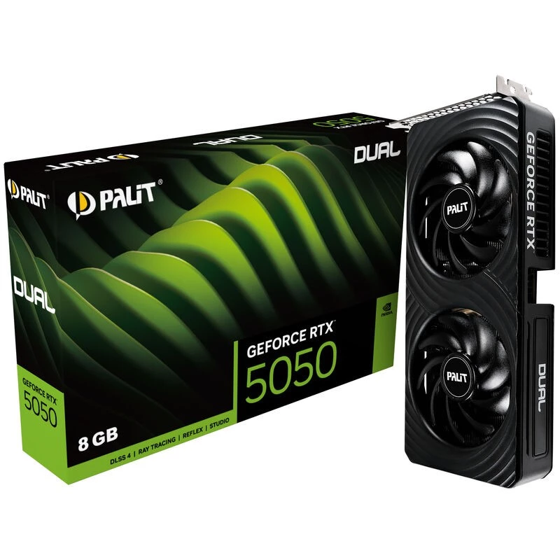 Palit GeForce RTX 5050 Dual 8GB GDDR6 Tarjeta gráfica