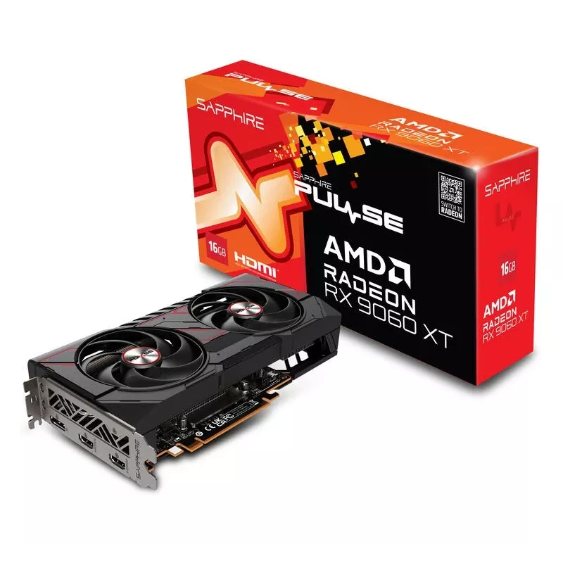SAPPHIRE PULSE Radeon RX 9060 XT 16GB Tarjeta gráfica