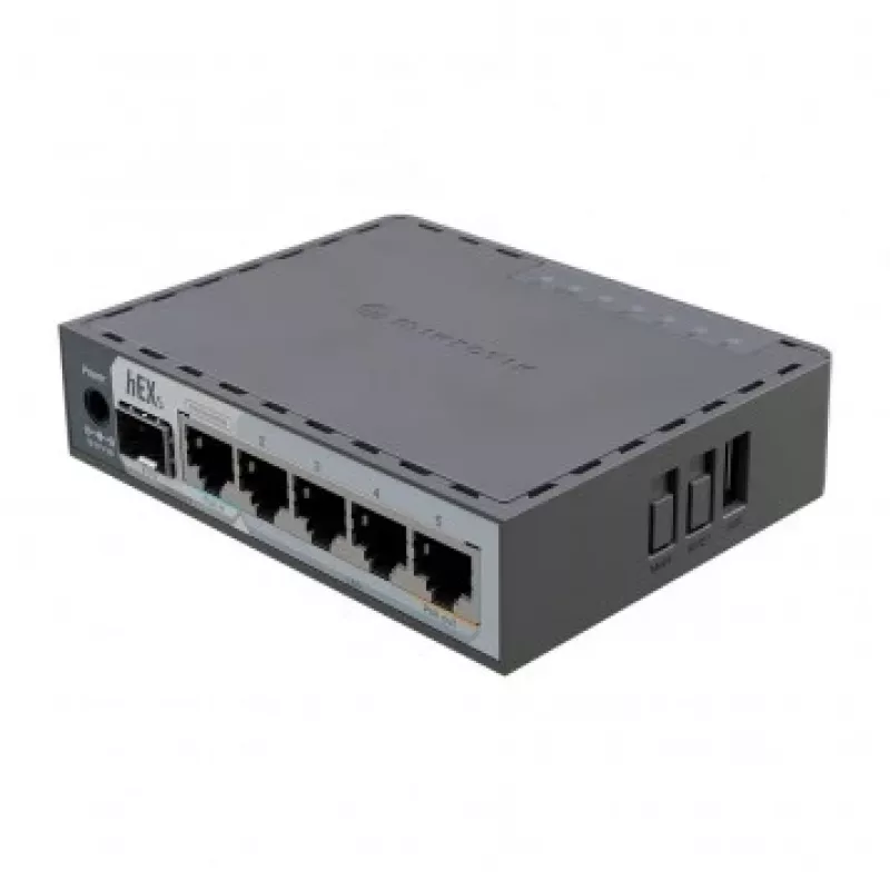 Mikrotik E60IUGS Router con cable Gigabit Ethernet negro