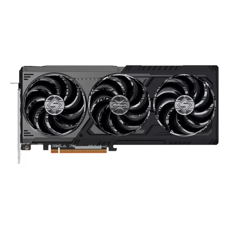 Tarjeta gráfica ASRock Radeon RX 9070 XT 16GB Steel Legend Dark
