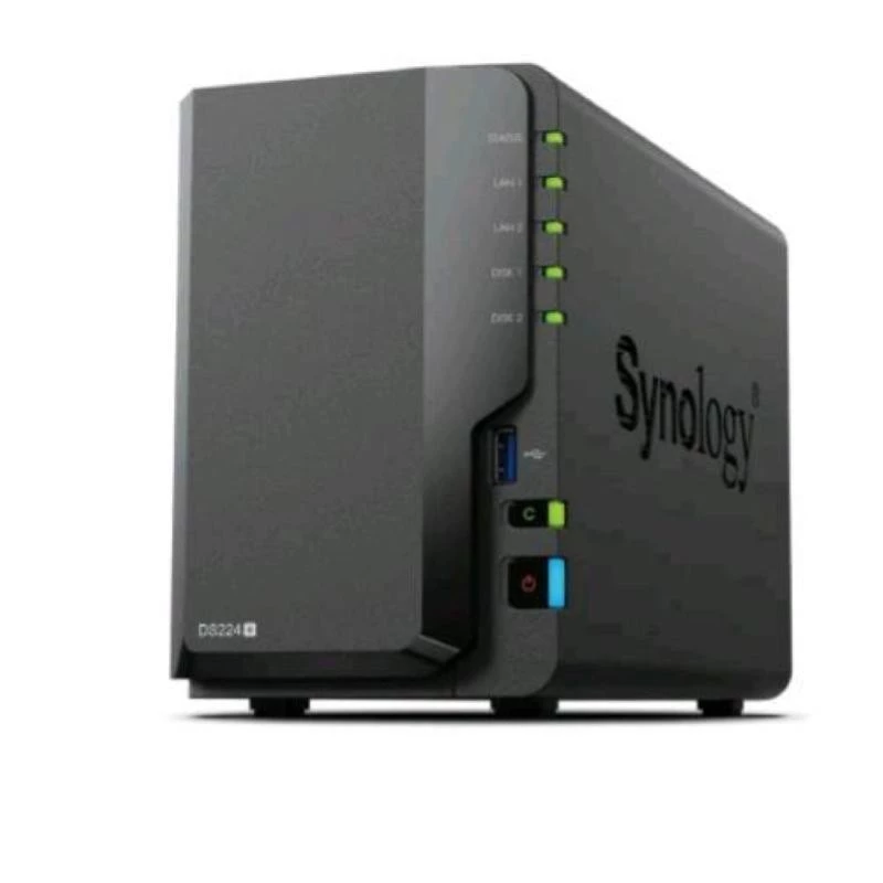Synology DS225+ 2 Bahías NAS Sobremesa Intel® Celeron® J4125 2 GB DDR4 Synology DSM Negro – solo Synology HDD