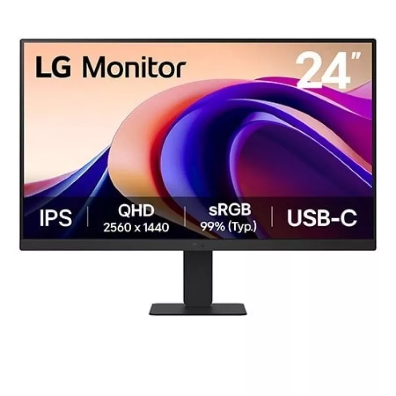 LG 24U631A-B Monitor de ordenador 60,5 cm (23,8