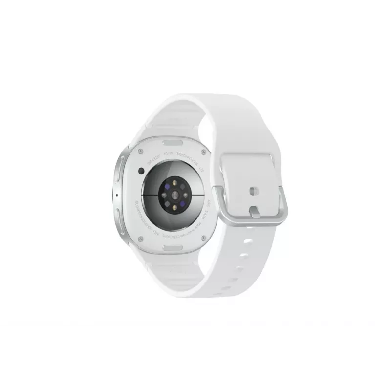 Samsung Galaxy Watch 8 3,3 cm (1,3 inch) AMOLED 40 mm digital 438 x 438 píxeles pantalla táctil 4G plata Wi-Fi GPS (satélite)