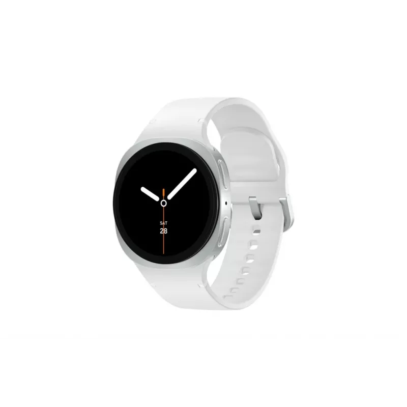 Samsung Galaxy Watch 8 3,3 cm (1,3 inch) AMOLED 40 mm digital 438 x 438 píxeles pantalla táctil 4G plata Wi-Fi GPS (satélite)