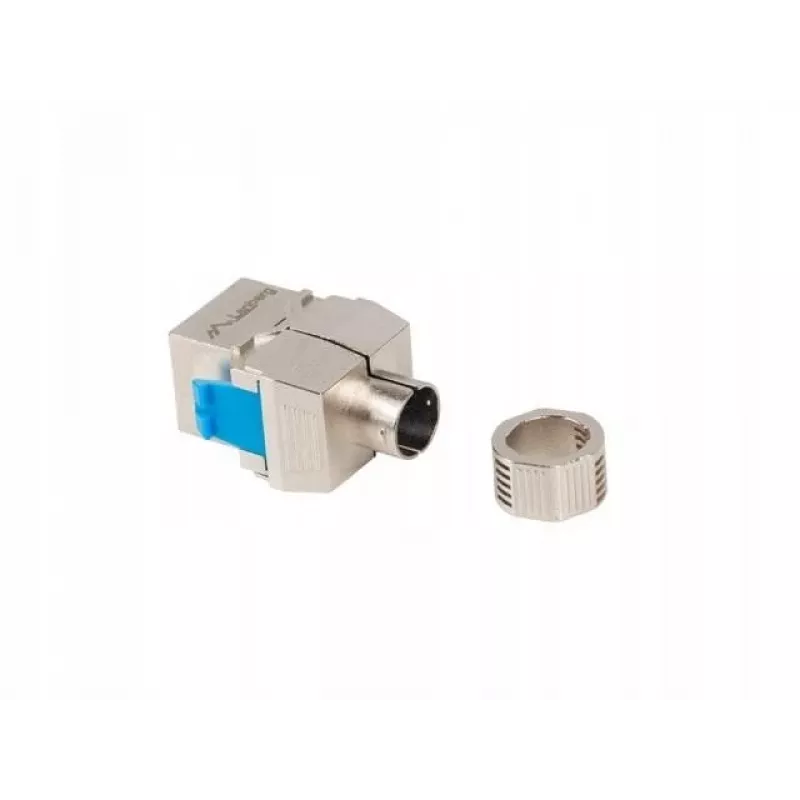 Módulo keystone Lanberg KSF8-4000 plano azul plata RJ-45