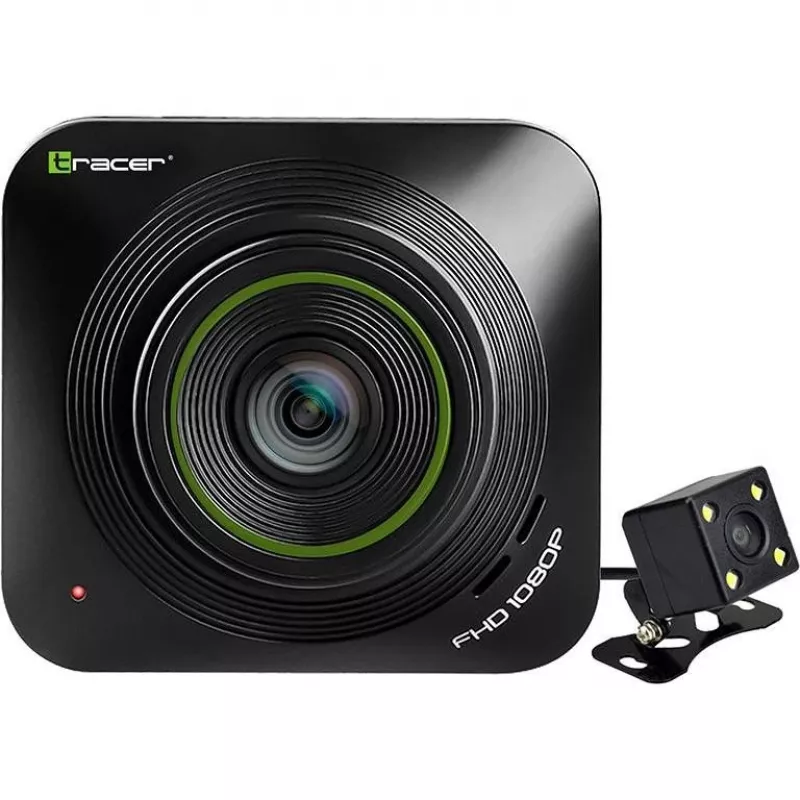 Cámara para coche Tracer 2.2D FHD TUCANA (sensor G, modo aparcamiento, detección de movimiento, cámara de marcha atrás)