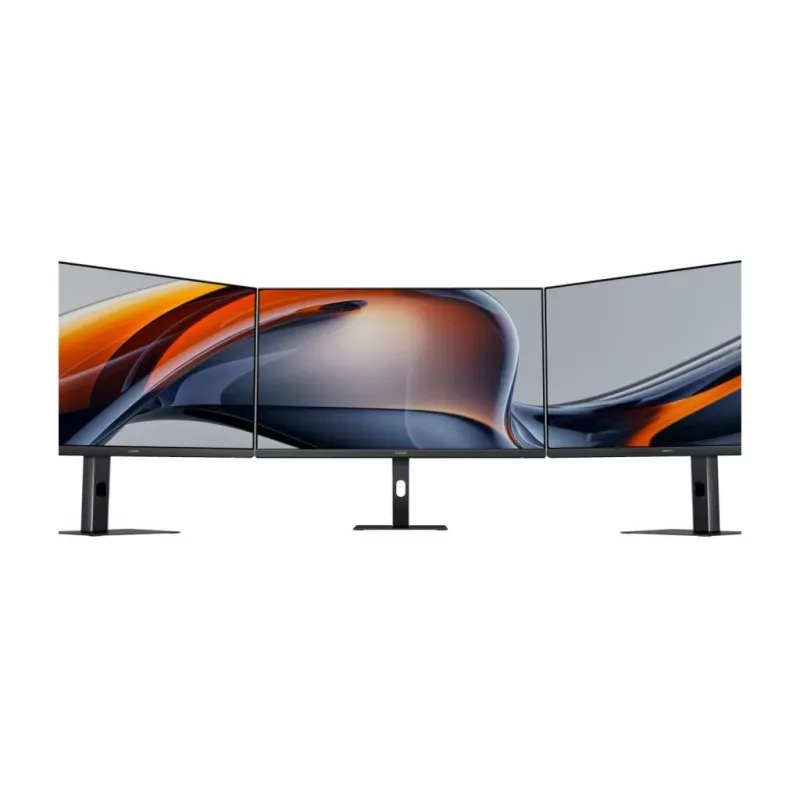 Xiaomi A27Ui monitor 4K de 27 pulgadas (68,6 cm), IPS, 3840 x 2160, 60 Hz, 6 ms, 360 cd/m², HDR10, USB-C 90W, 2x HDMI, DisplayPort, 2x USB-A, VESA 75x75, negro