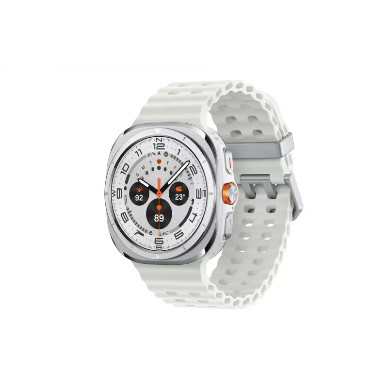 Smartwatch Samsung Galaxy Watch Ultra 47 mm Titanium White — AMOLED 1,5 pulgadas, 4G, 64 GB, 590 mAh