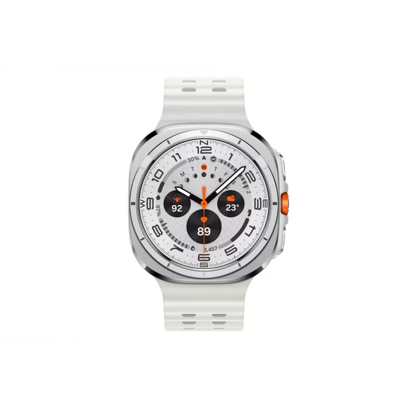 Smartwatch Samsung Galaxy Watch Ultra 47 mm Titanium White — AMOLED 1,5 pulgadas, 4G, 64 GB, 590 mAh